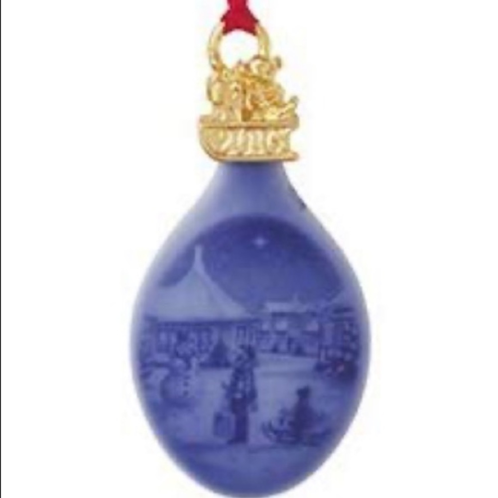 Royal Copenhagen Bing&Grondahl Christmas Drop 2016
